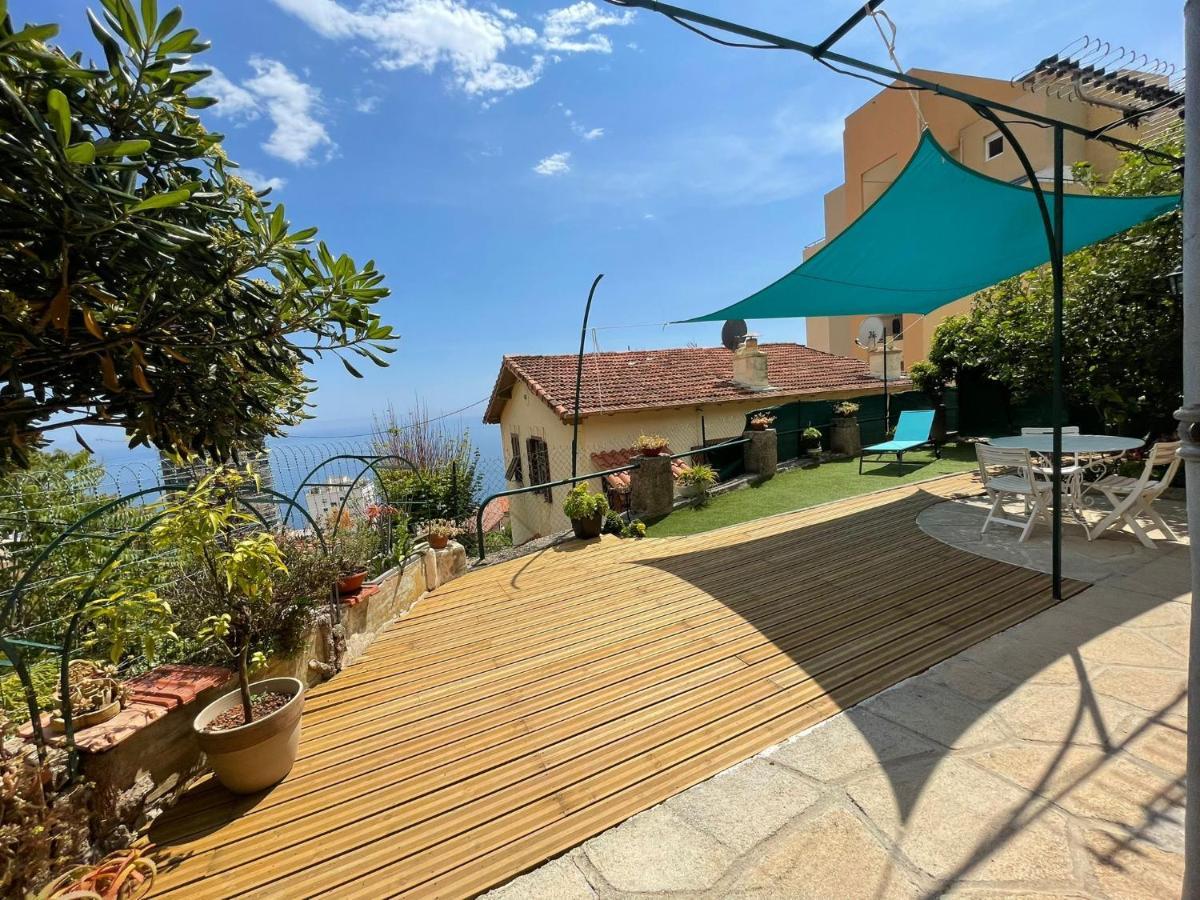 Maison Avec Jardin, Vue Mer Aux Portes De Monaco 博索莱伊 外观 照片